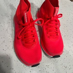 lululemon athletica Red Athletic Shoes